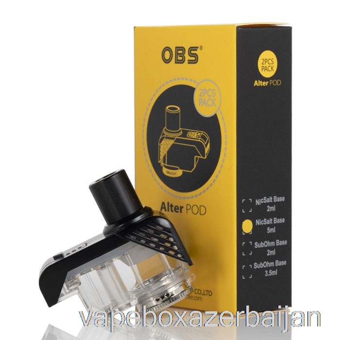 Vape Box Azerbaijan OBS ALTER Replacement Pods 5mL Refillable Pod